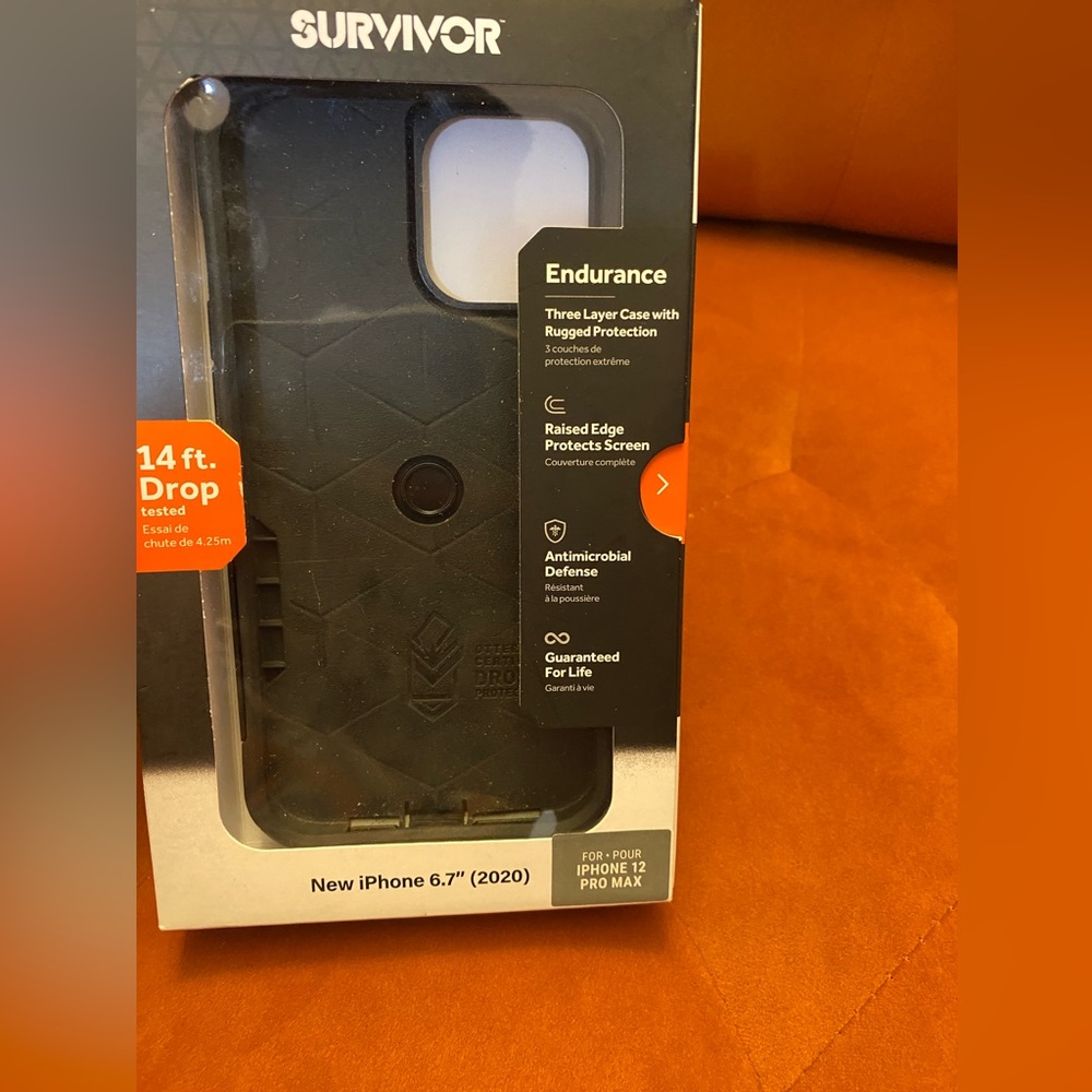 Survivor Endurance iPhone 12 Pro Max Phone case